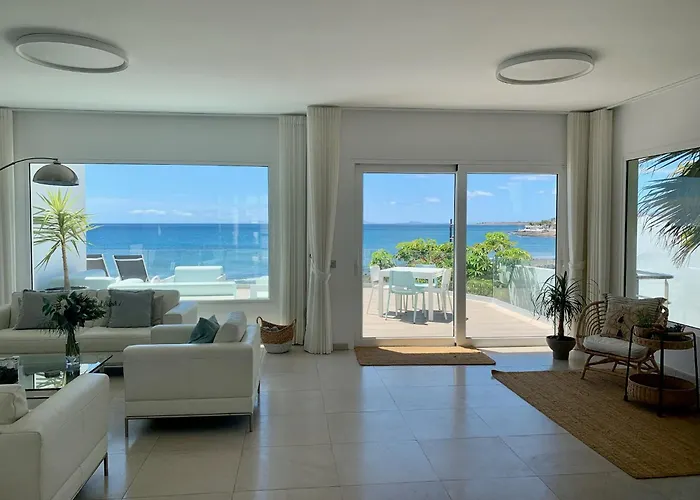 别墅 Del Mar Lanzarote - Luxury Beachhouse 阿雷西费