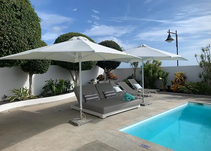 别墅 Del Mar Lanzarote - Luxury Beachhouse 阿雷西费