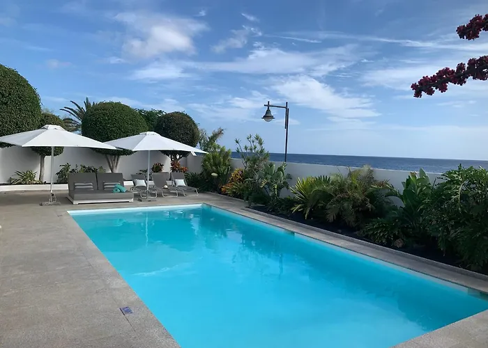 别墅 Del Mar Lanzarote - Luxury Beachhouse 阿雷西费